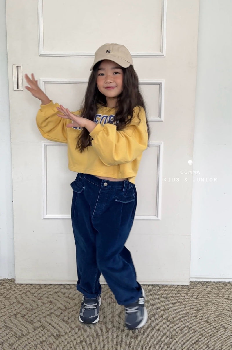 Comma - Korean Children Fashion - #minifashionista - California Crop Tee - 3