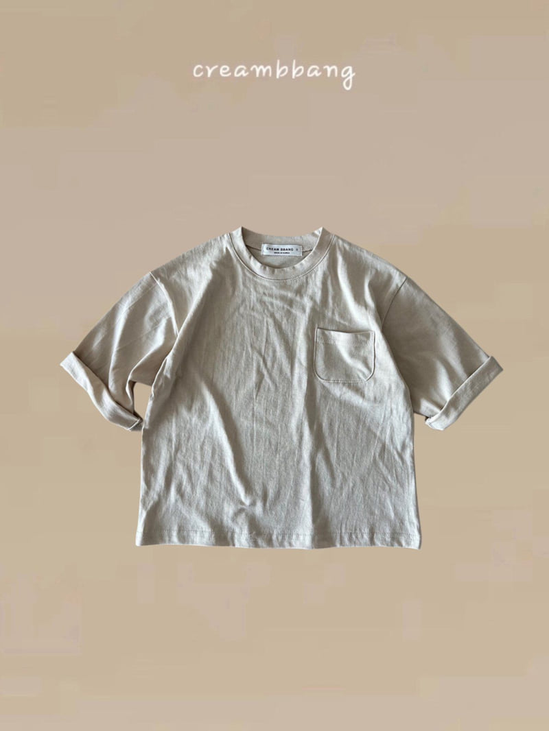Cream Bbang - Korean Children Fashion - #prettylittlegirls - Milk Single Box Tee - 4