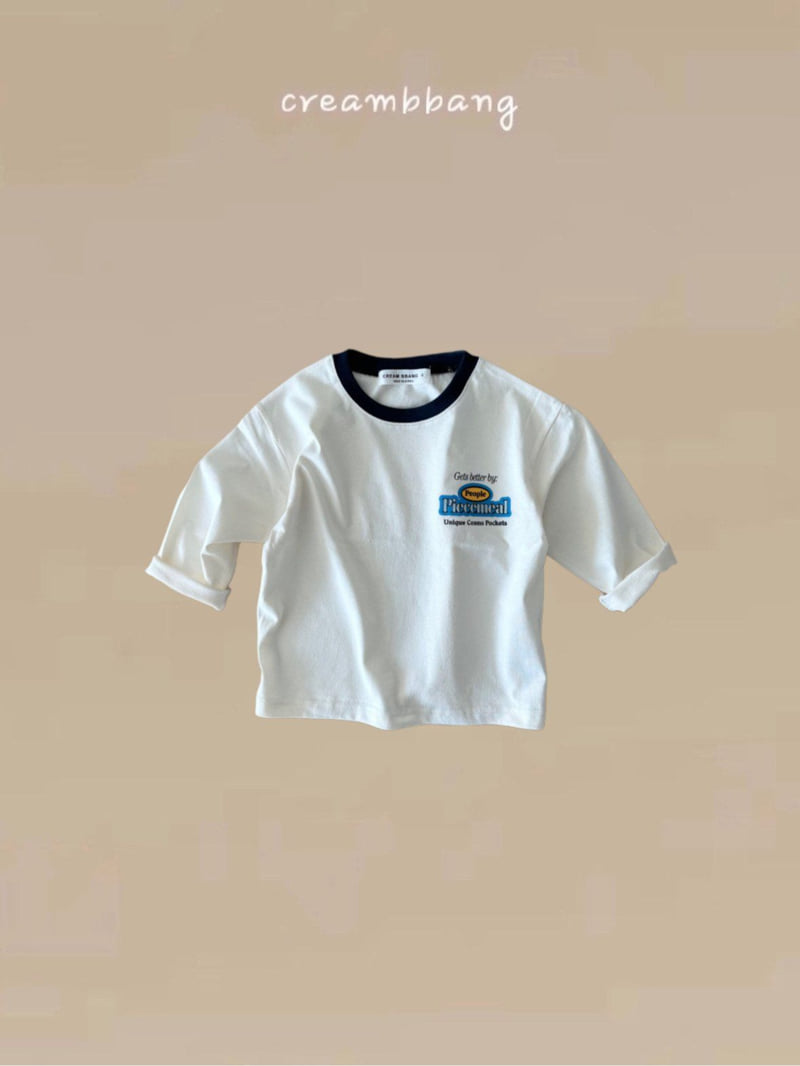 Cream Bbang - Korean Children Fashion - #fashionkids - Better Colored Single Tee - 5