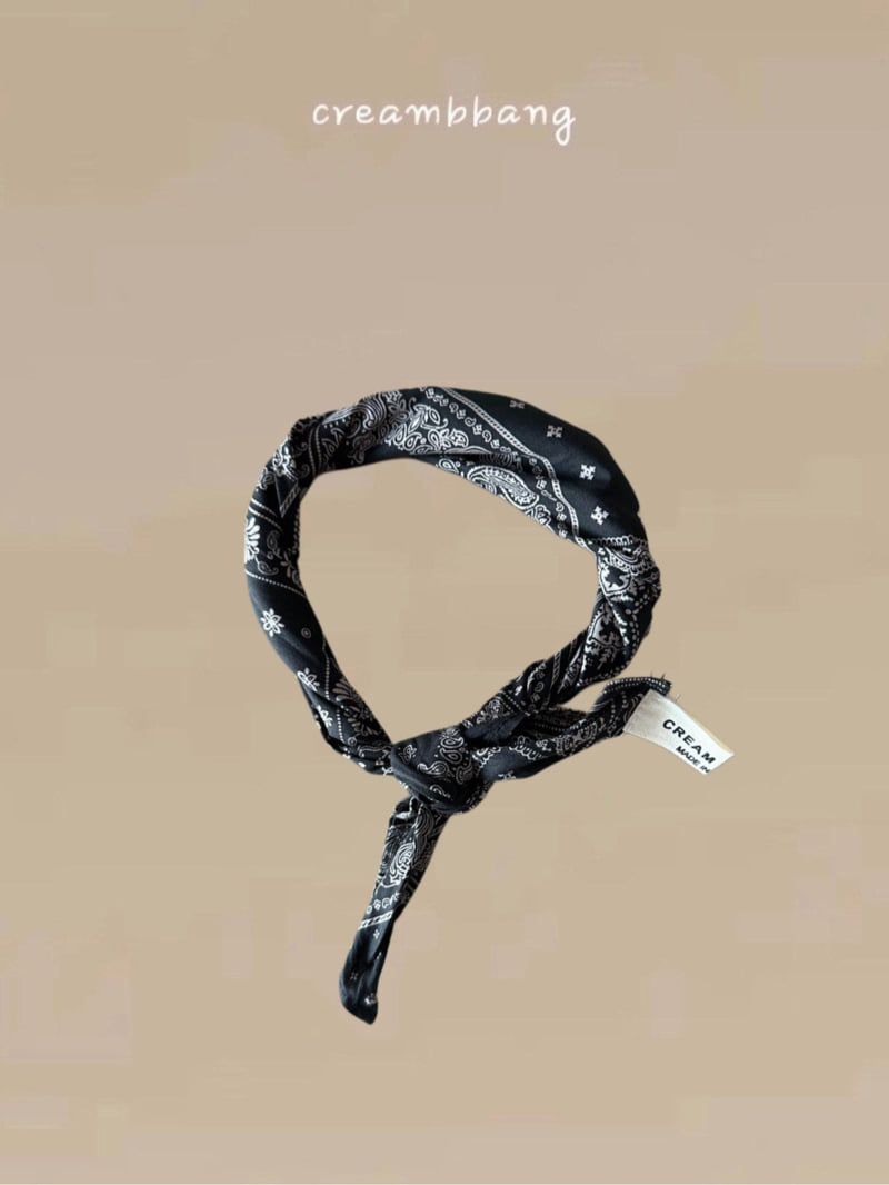 Cream Bbang - Korean Children Fashion - #kidsshorts - Paisley Petit Scarf - 7