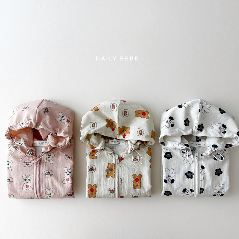 Daily Bebe - Korean Children Fashion - #fashionkids - Pattern Windbreaker - 2