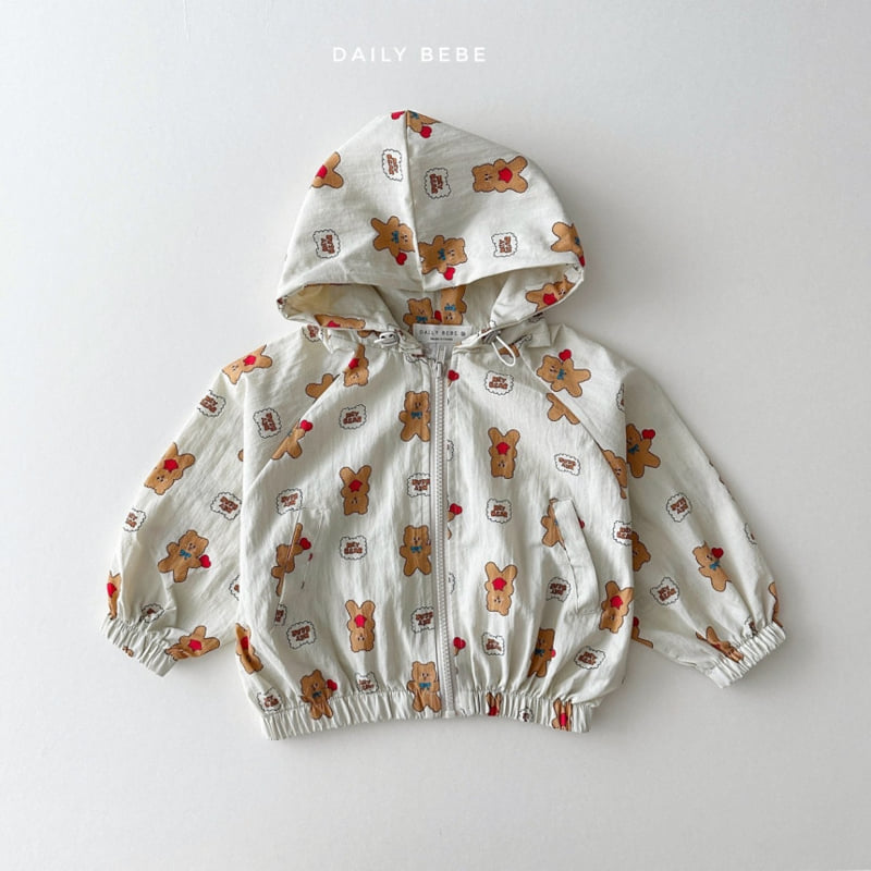Daily Bebe - Korean Children Fashion - #kidsshorts - Pattern Windbreaker - 3