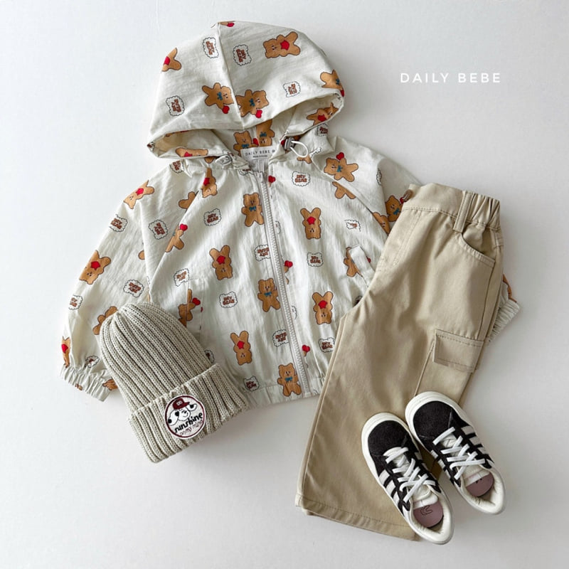 Daily Bebe - Korean Children Fashion - #minifashionista - Pattern Windbreaker - 9