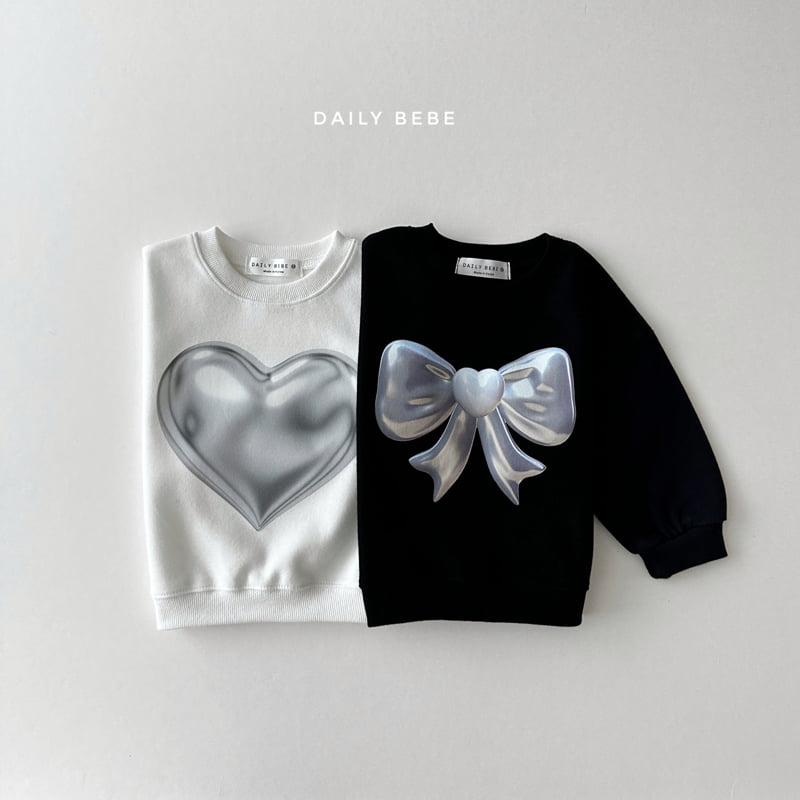 Daily Bebe - Korean Children Fashion - #prettylittlegirls - Silver Sweatshirts - 2