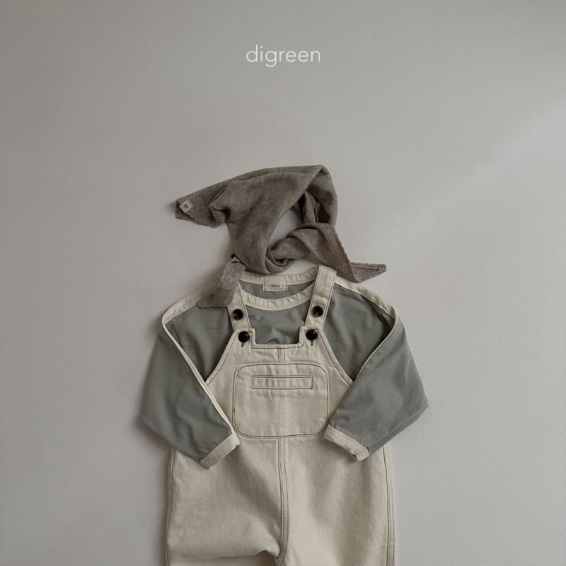 Digreen - Korean Children Fashion - #kidsshorts - Line Long Tee - 7
