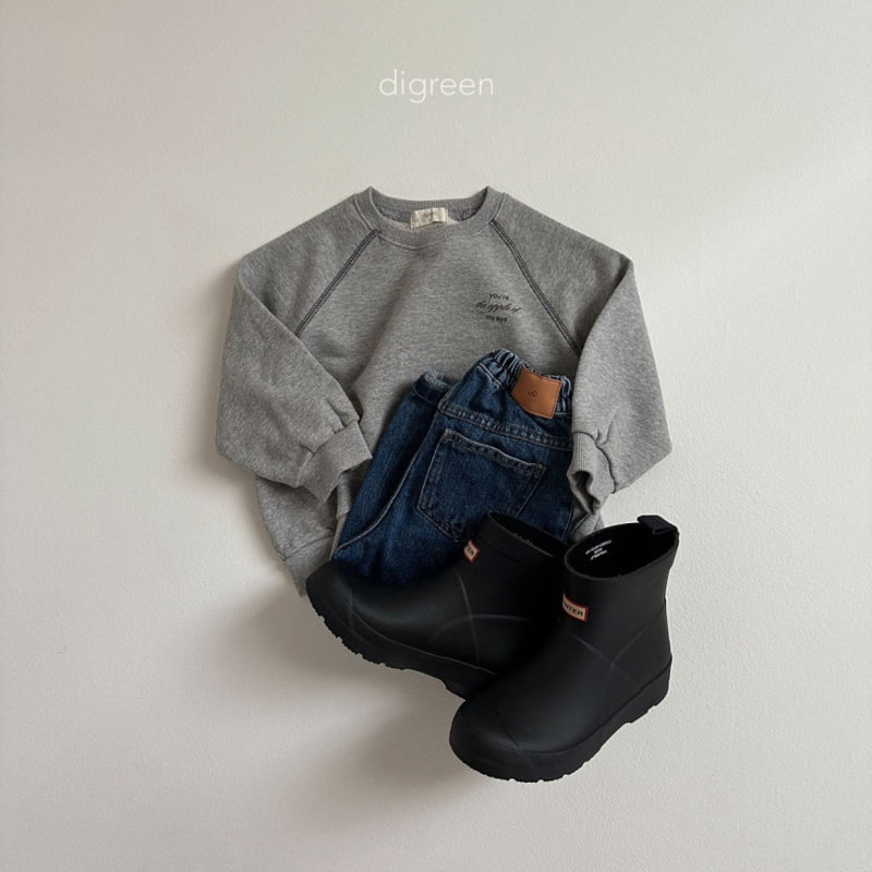 Digreen - Korean Children Fashion - #kidsstore - Apple Sweatshirts - 6