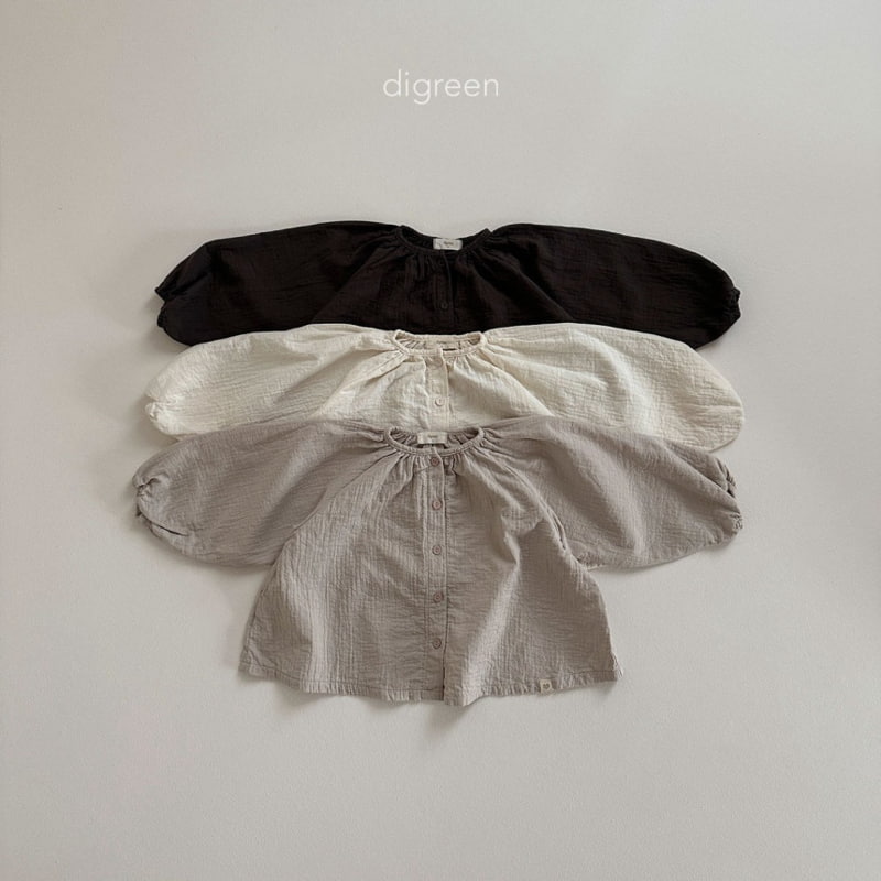 Digreen - Korean Children Fashion - #littlefashionista - Volume Blouse - 2