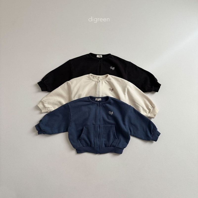 Digreen - Korean Children Fashion - #magicofchildhood - Toy Zip-up - 5