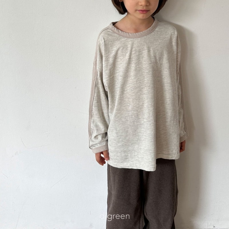 Digreen - Korean Children Fashion - #magicofchildhood - Line Long Tee - 12