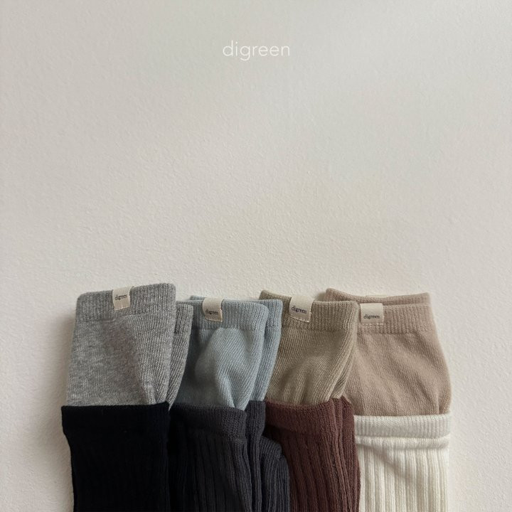 Digreen - Korean Children Fashion - #prettylittlegirls - Layered Socks - 3