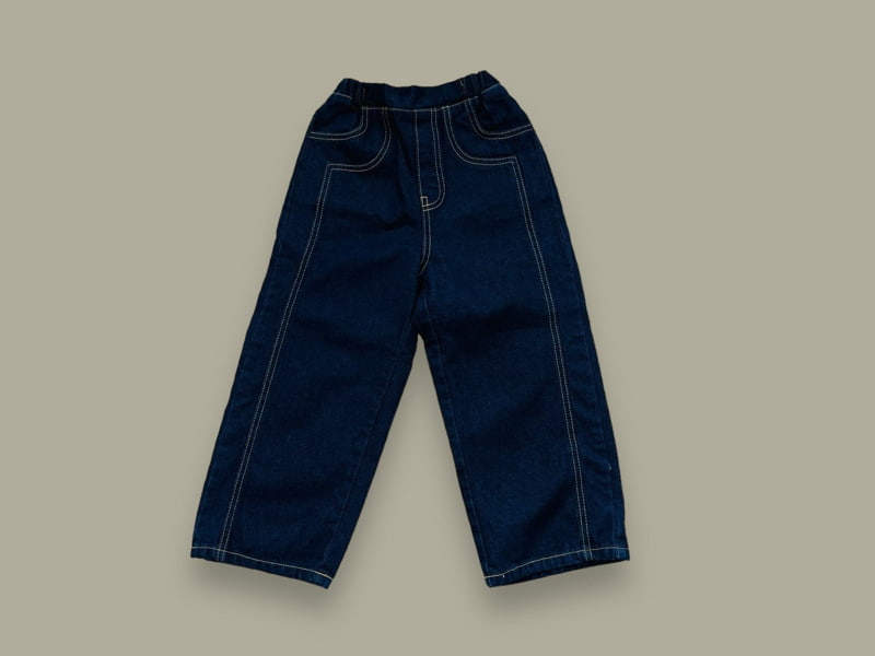Dore Dore - Korean Children Fashion - #fashionkids - Line Slit Jeans