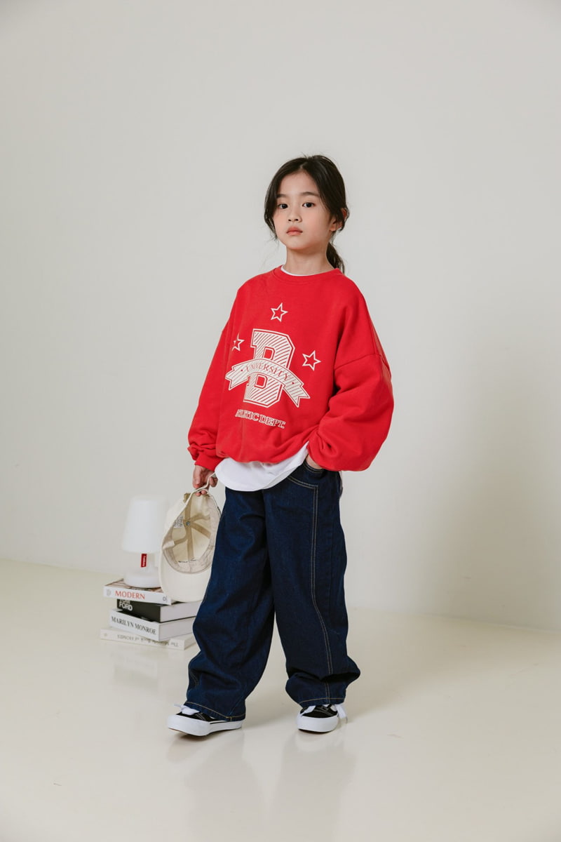 Dore Dore - Korean Children Fashion - #kidsshorts - Line Slit Jeans - 2