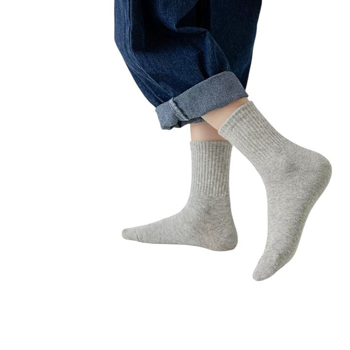 Dudie - Korean Children Fashion - #littlefashionista - Simple Socks - 9
