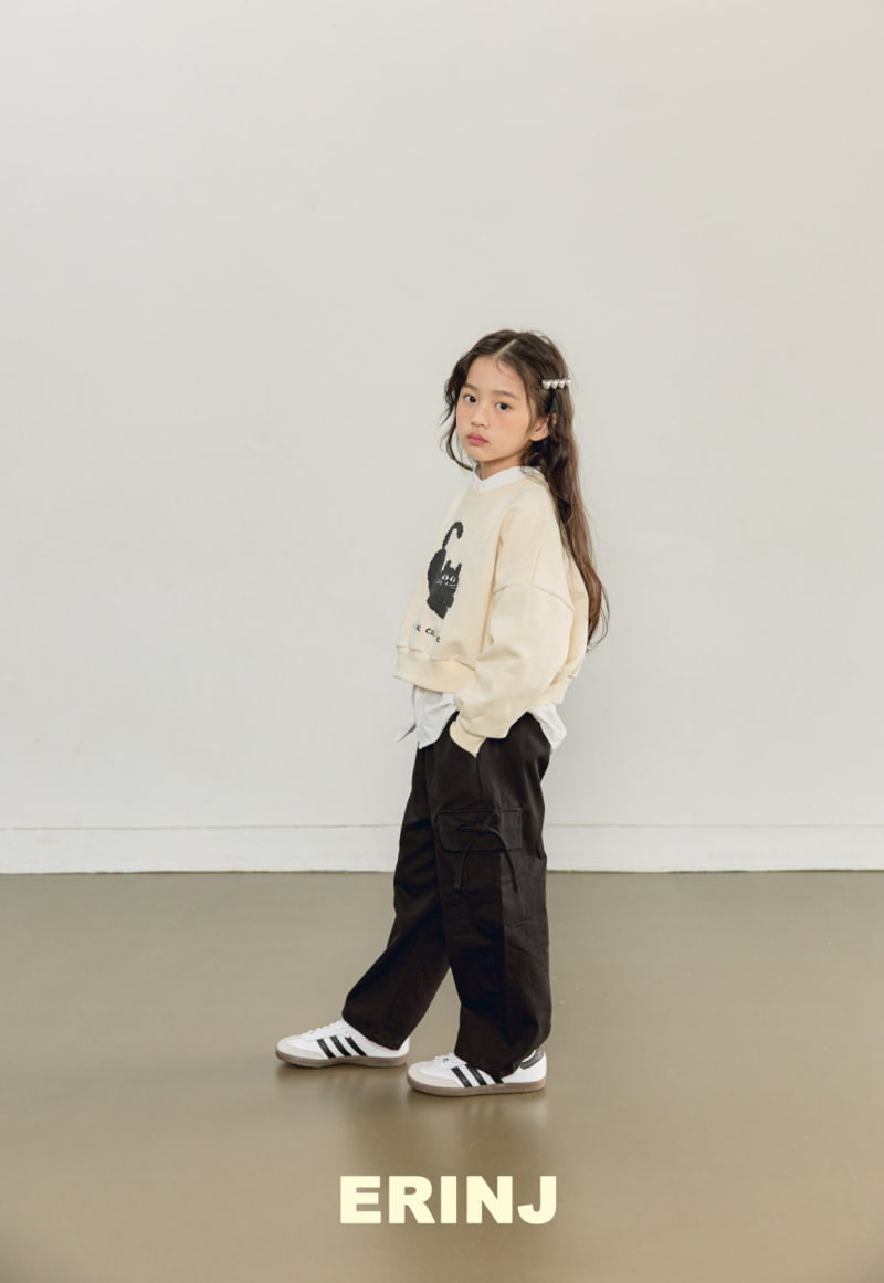 Erin J - Korean Children Fashion - #toddlerclothing - Cargo Cotton Pants - 12