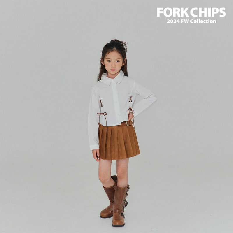 Fork Chips - Korean Children Fashion - #kidzfashiontrend - Country Crop Shirts - 4