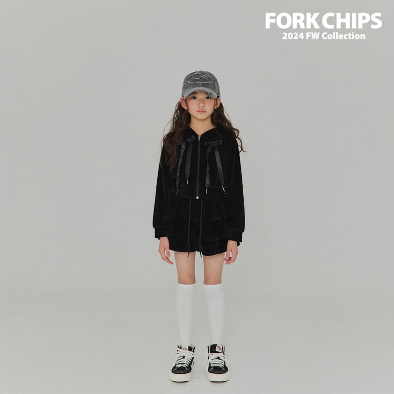 Fork Chips - Korean Children Fashion - #kidsstore - High Teen Cancan Skirt - 6