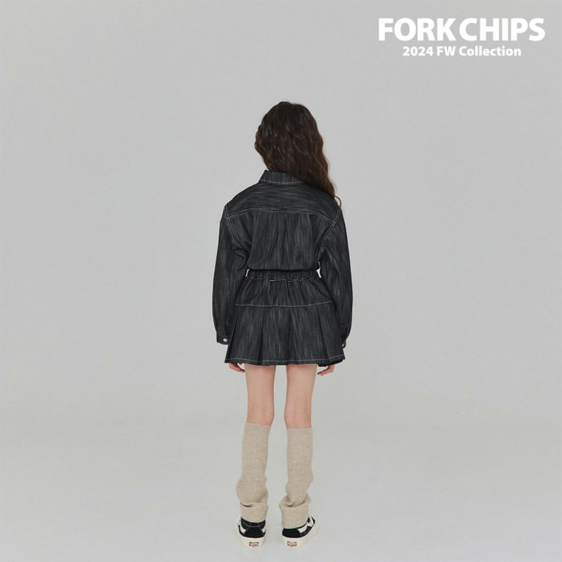 Fork Chips - Korean Children Fashion - #minifashionista - Ov Stitch Shirt - 7