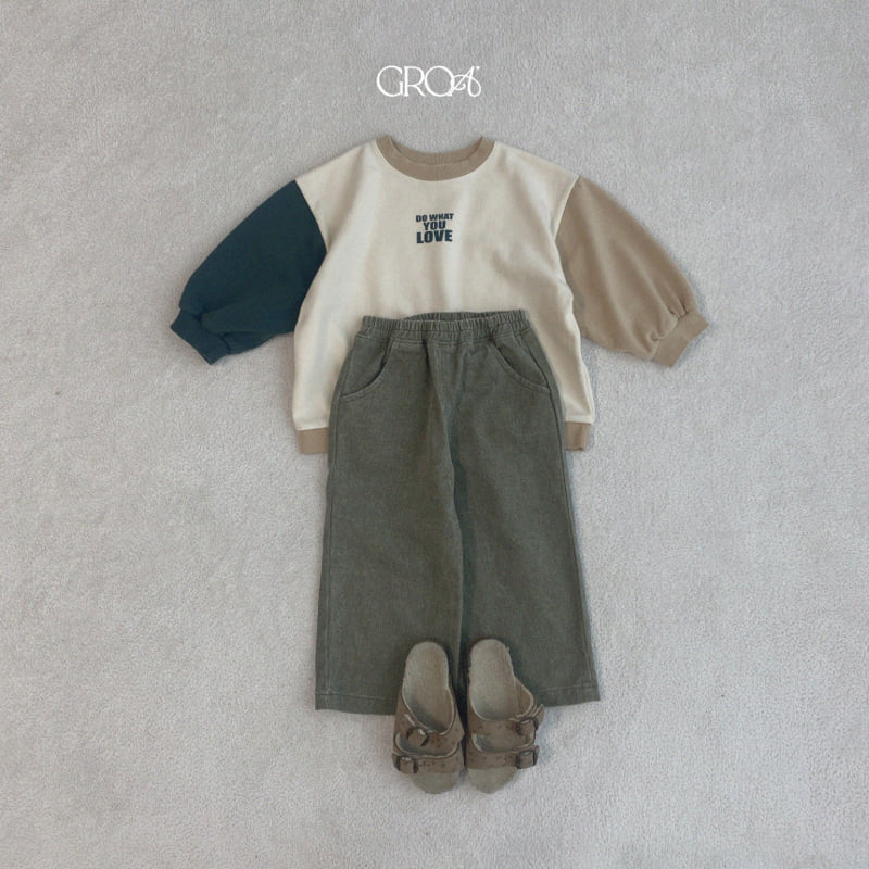 Groa - Korean Children Fashion - #Kfashion4kids - Love Colored Sweatshirts - 11