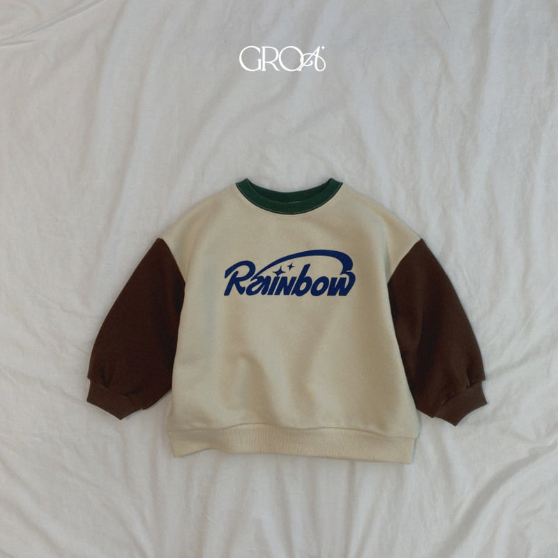 Groa - Korean Children Fashion - #discoveringself - Rainbow Sweatshirts - 3