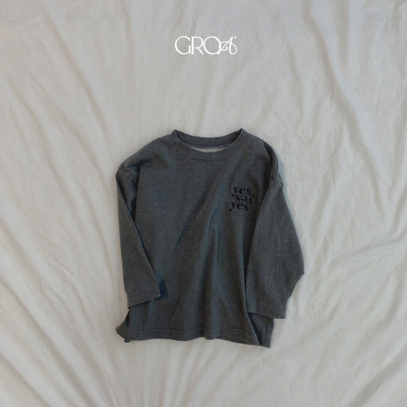 Groa - Korean Children Fashion - #minifashionista - Yes Pigment Tee - 4