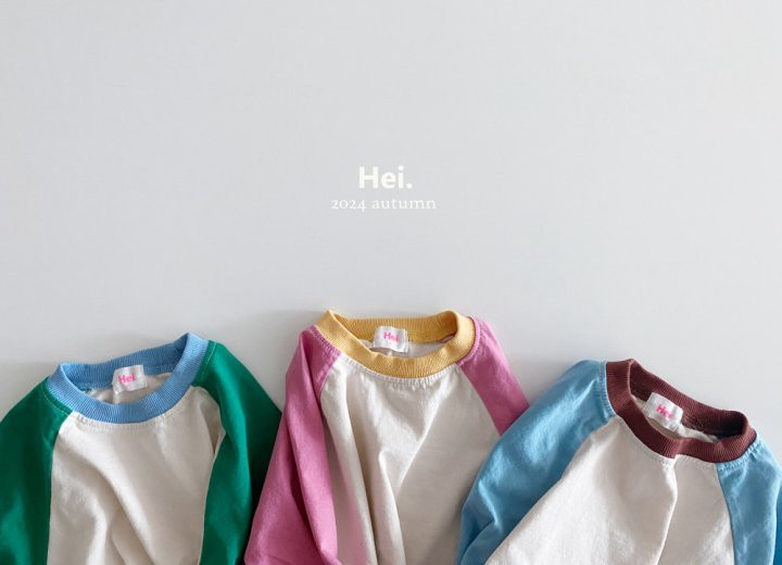 Hei - Korean Children Fashion - #childofig - Raglan Tee - 2