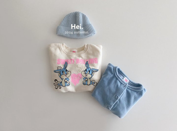Hei - Korean Children Fashion - #childrensboutique - Rabbit Long Tee - 4