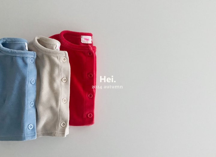 Hei - Korean Children Fashion - #designkidswear - Veloure Cardigan - 2