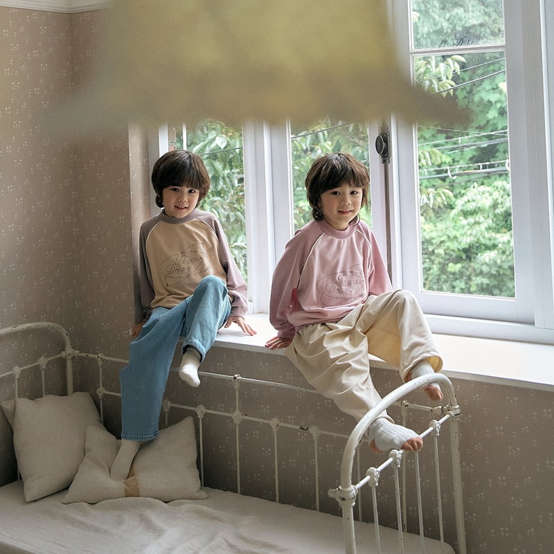 Here I Am - Korean Children Fashion - #childrensboutique - Wild Span Denim Pants - 3