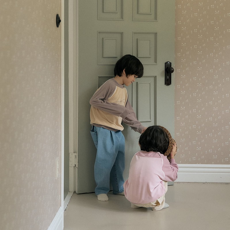 Here I Am - Korean Children Fashion - #kidzfashiontrend - Wild Span Denim Pants - 9
