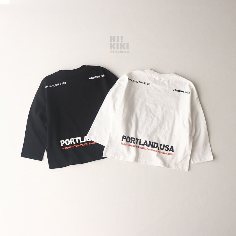 Hikiki - Korean Children Fashion - #fashionkids - Portland Tee