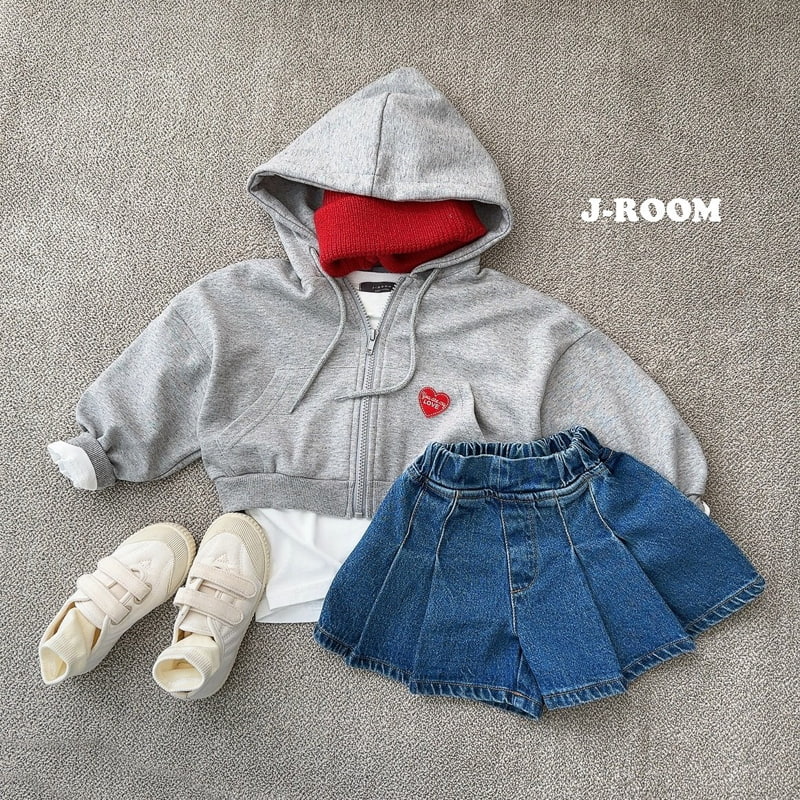 J-Room - Korean Children Fashion - #childrensboutique - Wapen Crop Hood Zip-up - 8