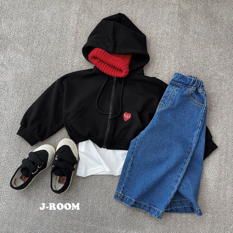 J-Room - Korean Children Fashion - #designkidswear - Wapen Crop Hood Zip-up - 9