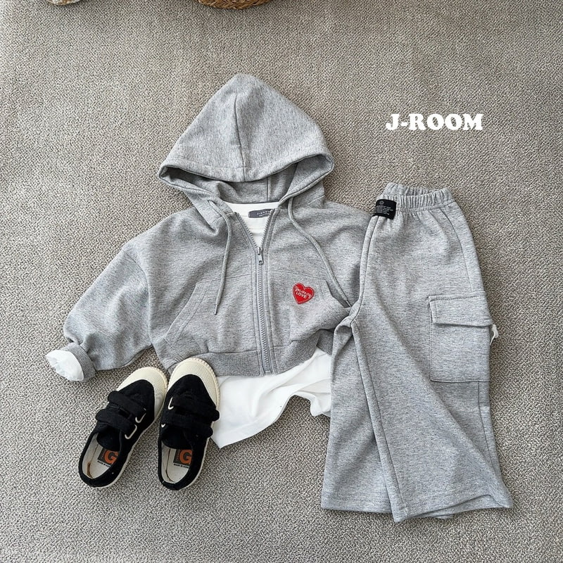 J-Room - Korean Children Fashion - #discoveringself - Wapen Crop Hood Zip-up - 10