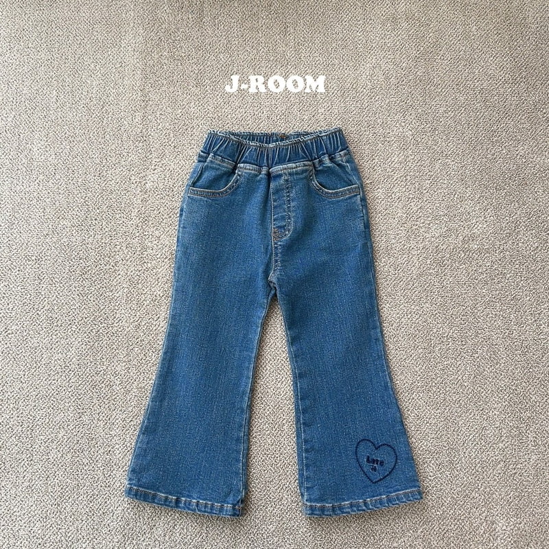 J-Room - Korean Children Fashion - #littlefashionista - Love It Bootscut Span Pants - 10