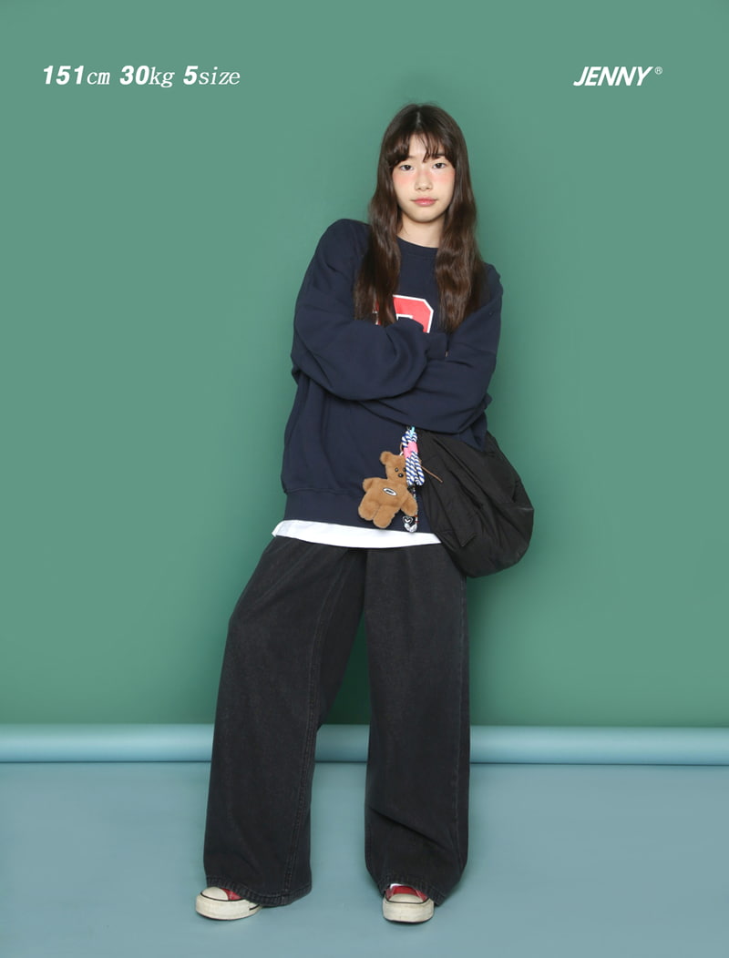 Jenny Basic - Korean Junior Fashion - #childofig - Player Sweatshirts - 4