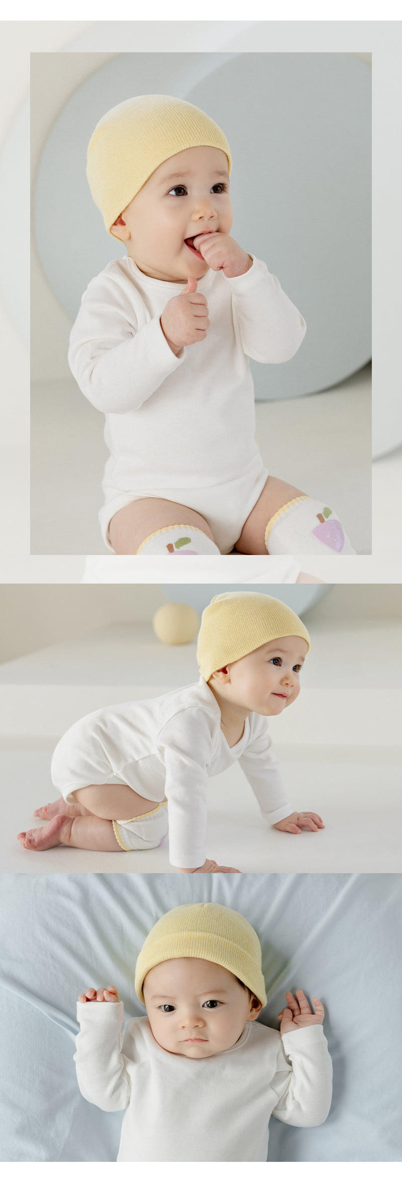 Kids Clara - Korean Baby Fashion - #babyboutique - Newborn Beanie - 4