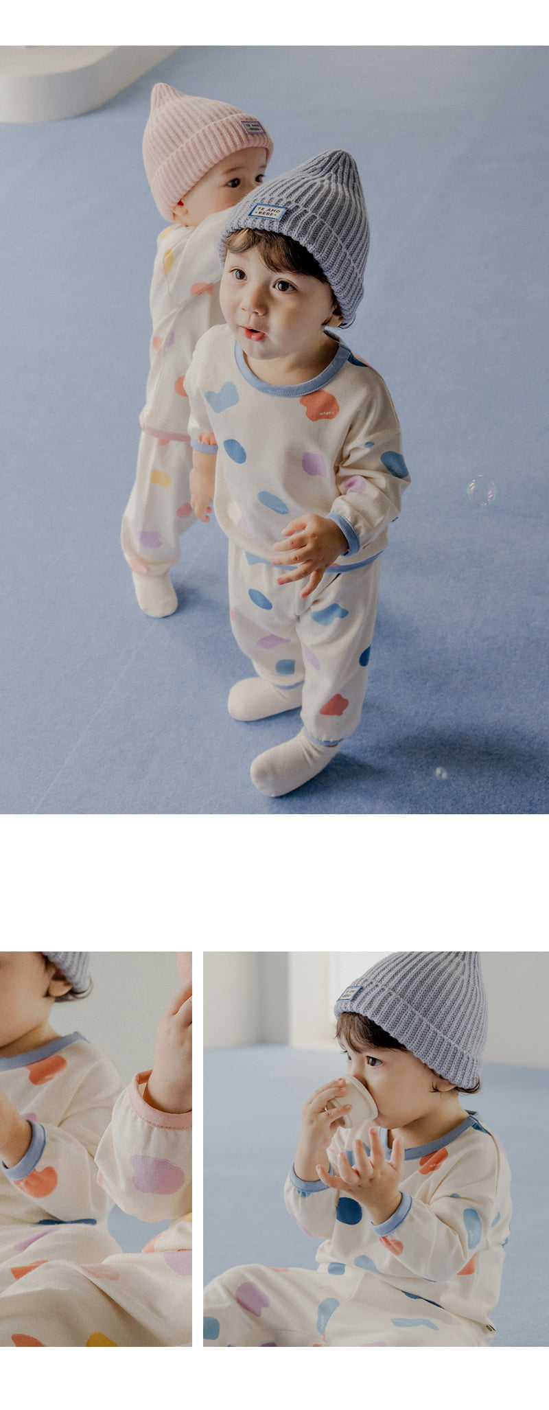 Kids Clara - Korean Baby Fashion - #onlinebabyboutique - Pucky Round Set-up - 6