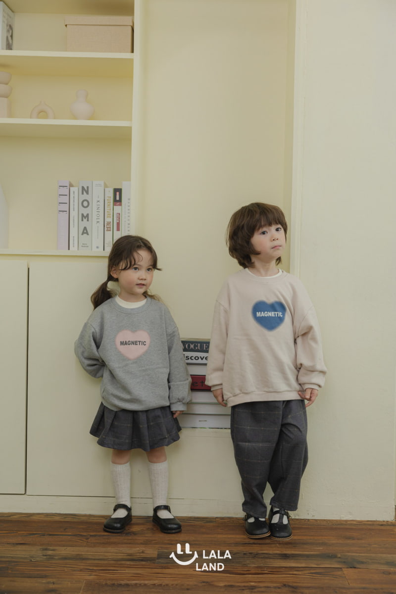 Lalaland - Korean Children Fashion - #magicofchildhood - Magnet Sweatshirts - 8