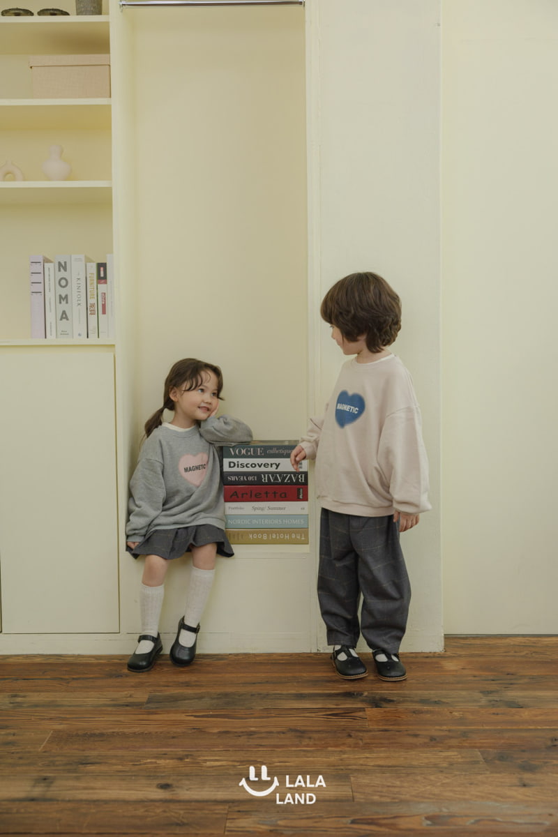 Lalaland - Korean Children Fashion - #prettylittlegirls - Magnet Sweatshirts - 10