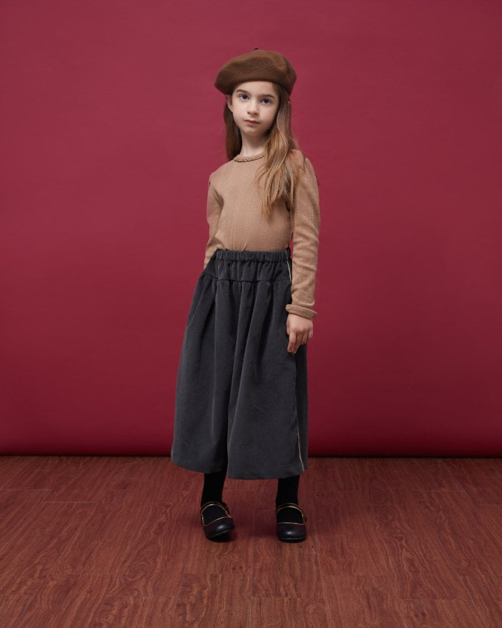 Le Bev - Korean Children Fashion - #minifashionista - Gold Corduroy Pant