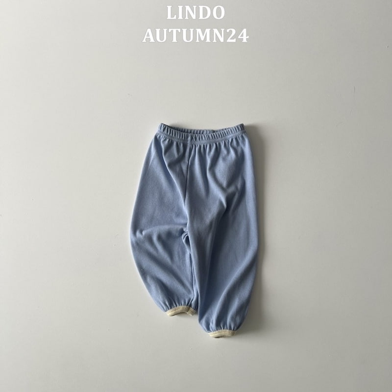 Lindo - Korean Children Fashion - #kidzfashiontrend - Soft Piping Indoor Pants - 3