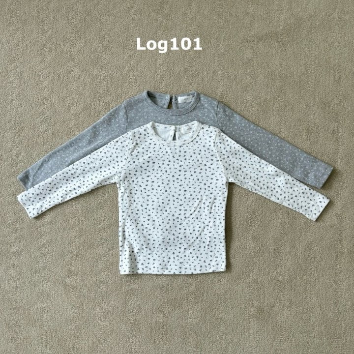 Log101 - Korean Children Fashion - #fashionkids - Benny Flower Tee