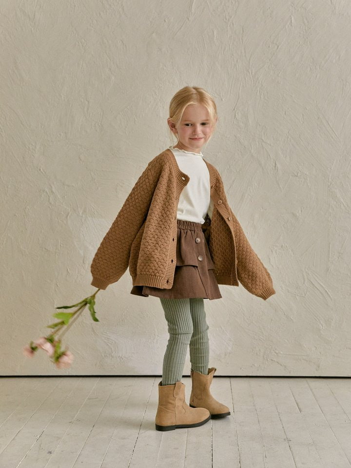 Lolobole - Korean Children Fashion - #discoveringself - Embo Cardigan - 2