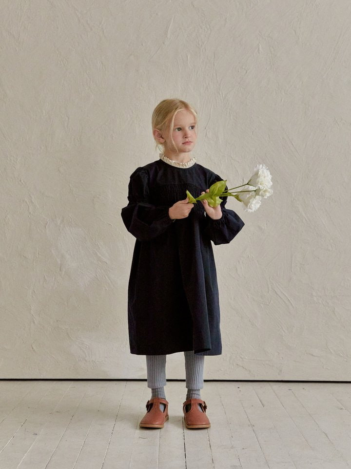 Lolobole - Korean Children Fashion - #littlefashionista - FW Hapburn One-piece - 7