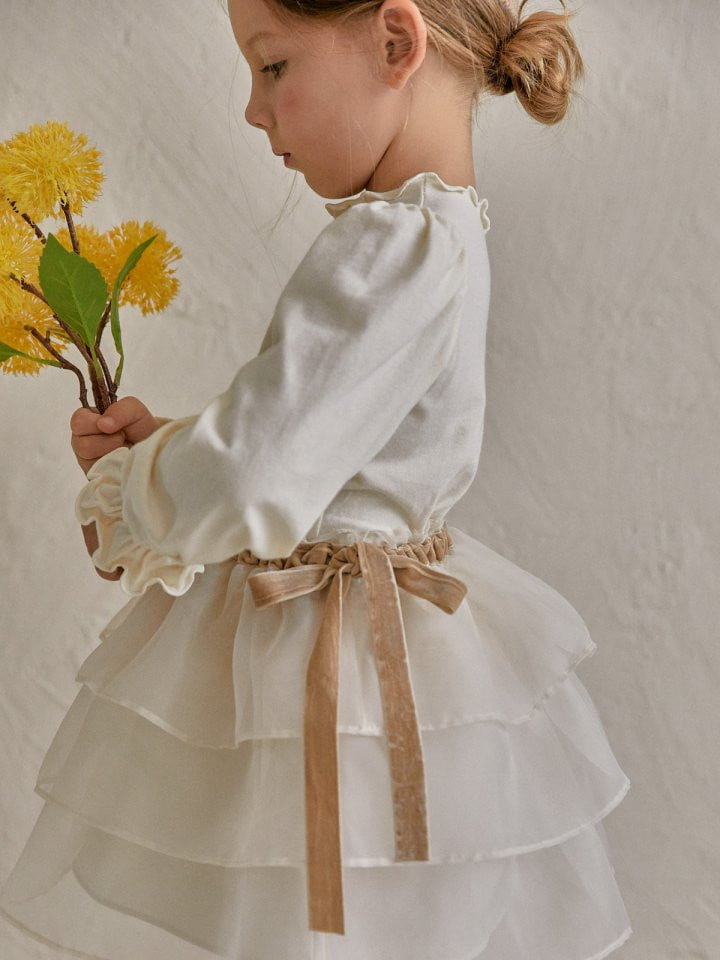 Lolobole - Korean Children Fashion - #stylishchildhood - Petit Cha Skirt - 9