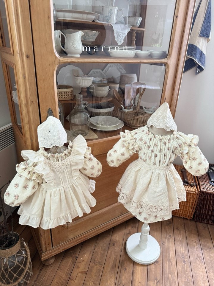 Marron - Korean Baby Fashion - #babyoutfit - Misha Bodysuit