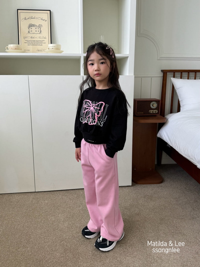 Matilda & Lee - Korean Children Fashion - #fashionkids - Ribbon Sweatshirts - 11