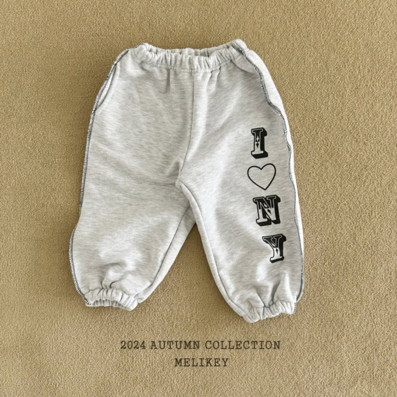 Melikey - Korean Children Fashion - #childrensboutique - NY Jogger Pants - 5