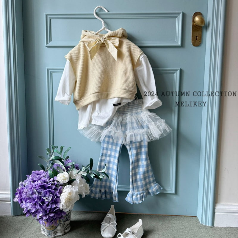Melikey - Korean Children Fashion - #discoveringself - Knit Hood Vest - 10
