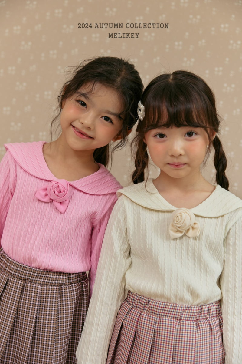 Melikey - Korean Children Fashion - #kidsshorts - Rose Brooch - 12